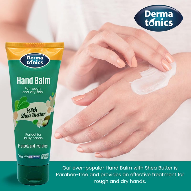 Dermatonics Natural Hand Care Balm | Shea Butter and Urea Formula for Rough, Dry Skin and Cracking | Expert Formulated and Paraben-free | Moisturizing Cream for Soft and Nourished Hands | 2.37 fl oz - Image 5